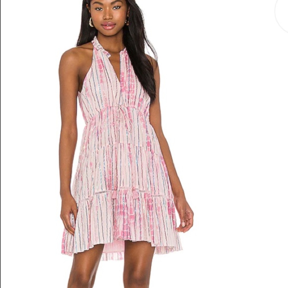 Saylor Rheta Dress - Pink - on Revolve - Like new